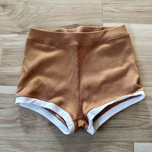 Aerie Ribbed Booty Shorts